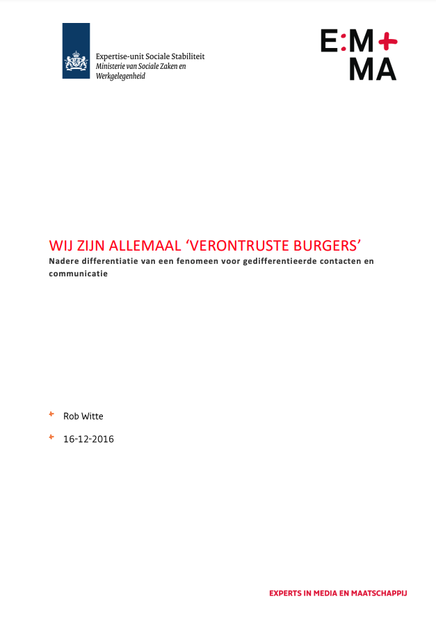 Verontruste burgers